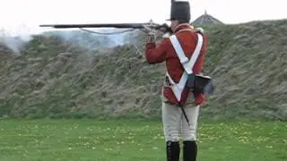Red Coat Musket Demonstration