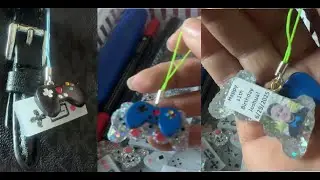 Resin Craft # 76 - Photo Game Controller Bag Charm Souvenir #resinart #resincreation #resincraft