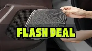 Interior Door Speaker Audio Loudspeaker Decoration Cover Trim Car Styling For Toyota Highlander  Kl