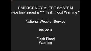 EAS Mock-up #1: Anderson County Flash Flood Emergency