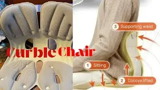 Honest review Curble chair support for better posture and ergonomics back support. Honest reviews