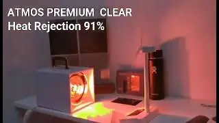 Actual heat test with 275 watts IR lamp