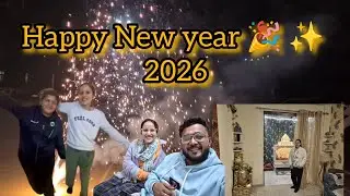 New Year 2026 Celebration 🎉 | Family ke saath 💗| Full Night Fun Vlog#familyvlog #minivlog#love#vlog 