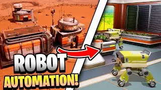 I Built a ROBOT FARM to Automate an ENTIRE MARTIAN HOMESTEAD!
