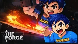Joguei o jogo mais viciante do Roblox!!⚒️the forge⚒️