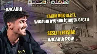 38KILL! Takım Boş Geçti, Wicadia Oyunun İçinden Geçti! Sesli İletişim & Wicadia POV! Dust 2