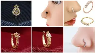 simple nose pin || ring type nose studs #2023