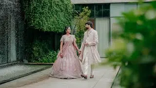 Anisha & Suchit's dance with their cousins at the Engagement