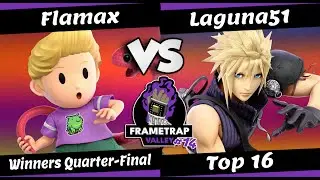 Frame Trap Valley #14 - FLAMAX (LUCAS) Vs. LAGUNA51 (CLOUD) - WQF - Smash Ultimate - SSBU