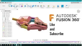 Robot Gripper in Autodesk Fusion 360