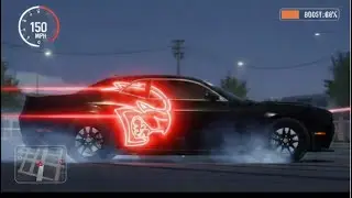 DODGE CHALLENGER HELLCAT REDGLOW 