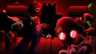 It's a Me x Accelerant | Super Horror Mario vs. Hank J. Wimbleton | FNF Mashup Remake