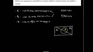 ΔΗΔ 22 - Δεσμευμένη Πιθανότητα (Θεώρημα Bayes) – Video Lesson 2