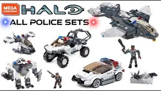 ALL HALO POLICE SETS EVER MADE! Halo Mega Construx