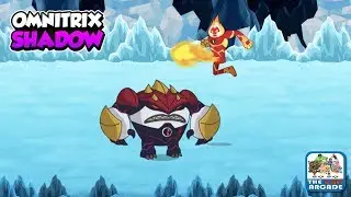 Ben 10: Omnitrix Shadow - Heatblast with a Flaming Kick to Wrecking Bolt's Face (CN Games)