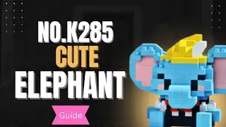 [Guide] No.K285 Cute Elephants 🐘 | Fun Little Toys Block Instructions & Assembly Tutorial