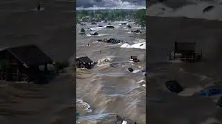 Devastating Flood Destroys Village 😱