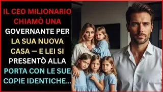 IL CEO MILIONARIO ASSUNSE UNA GOVERNANTE — E LEI ARRIVÒ CON LE SUE COPIE IDENTICHE…