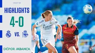 Resumen del Real Madrid 4 - 0 Dépor ABANCA