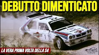 Le 4 gare dimenticate della LANCIA DELTA S4 prima della leggenda