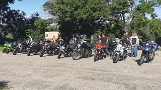 MA 1er BALADE (EN GROUPE) MOTO AMIS MOTARDS !