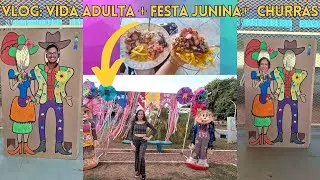 Vlog: Festa junina + churras em casa | Bora Ali Brasil