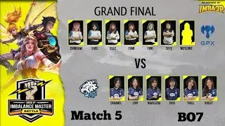 ELLE KEMBALI BERULAH,PAKE MINO EXP!! GPX BASRENG VS EVOS LYNX - MATCH 5