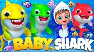 [🔴 LIVE ] Baby Shark's Jazz Christmas Music 🎄 Smooth Jazz Music & Christmas Bossa Nova Piano #live