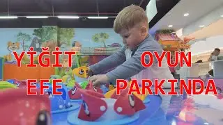 Yiğit Efe Oyun Yerinde/Parkında &Ccedil;ok Mutlu 👼🎯🕹🎮 #Yiğitefetube #Yiğitefe #oyunparkı #oyunvlog #vlog