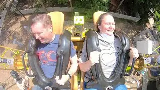 Funtime Slingshot Merlin and the Magic Circle Freizeit-Land Geiselwind 2021 POV Onride Riderscam