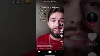 Popular TikToker *BANNED* after speaking out about racial death statistics!