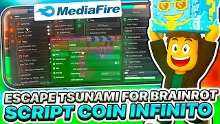 ✅SCRIPT ESCAPE TSUNAMI FOR BRAINROT PARA CELULAR PC + EXECUTOR DELTA ANTI BAN LINK DIRETO MEDIAFIRE