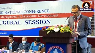 Sunil Suwal/co-ordinator, Second National Conference/Inaugural session