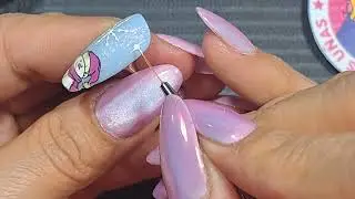 UÑAS NAVIDEÑAS CON STAMPING 