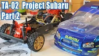 Tamiya TA-01 Project Subaru Impreza Часть 2