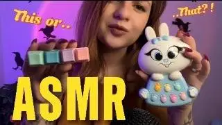 This or That? 1 hour ASMR 😴 Ultra tingly 100% ( Relaxing choices for sleep and relax)