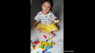 Learning color songs with blocks #kids #colours #learning #blocks