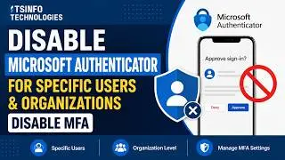 How to Disable Microsoft Authenticator for Office 365 Apps | Turn Off Authenticator for One User
