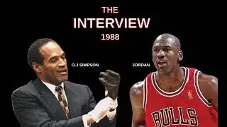 MICHAEL JORDAN WITH O.J SIMPSON (RARE)