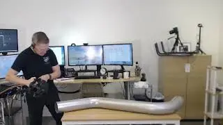 Now Scan Super Large Tube Shapes with VTube-LASER and the Metronor M-Scan Scanner