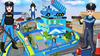 YUTA BUAT PONDOK AKADEMI POLISI & TRUCK SNIPER DI SAKURA GUYS!! 