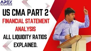 ALL Liquidity Ratios EXPLAINED !  US CMA , CA INTER, CS EXECUTIVE , CFA LEVEL 1