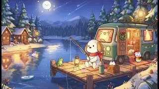 The winter moon whispers peace to the soul 🌙 / Lofi Hip Hop for Cozy Winter Nights