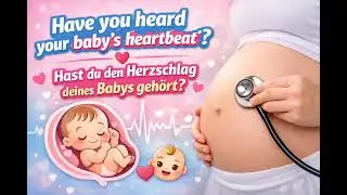 Baby's heart beat in ultrasound #pregnancytips #ultrasoundinpregnancy #GesundeSchwangerschaft
