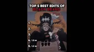 top 5 best of black beard#one piece#anime#shorts