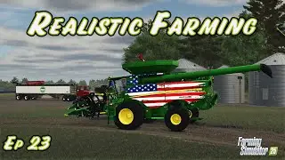 2nd Cut Cash 💰🌾 (Эпизод 23) | Реалистичное фермерство FS25 #realisticfarming