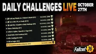 FALLOUT 76 - Best Place to Find Skulls and Hidden Outfit! (Stream Replay)