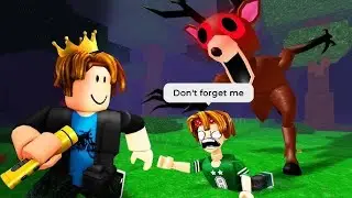 A game in Roblox that made us go deep in forest  (  99 Nights in the forest)