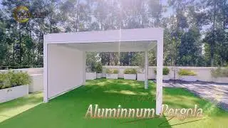 Kakadu Aluminum Outdoor pergola Functional pergola Weatherproof pergola#Outdoorshade#Patiocover