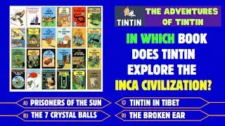 Tintin | The Adventures of Tintin 🕵️&zwj;♂️🚀 | Quiz Challenge  | Comic Book | Comics | Snowy